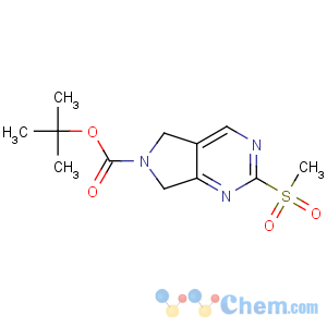 CAS No:365996-87-8 tert-butyl<br />2-methylsulfonyl-5,7-dihydropyrrolo[3,4-d]pyrimidine-6-carboxylate