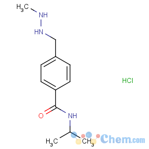 CAS No:366-70-1 4-[(2-methylhydrazinyl)methyl]-N-propan-2-ylbenzamide