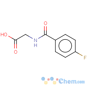CAS No:366-79-0 (4-Fluoro-benzoylamino)-acetic acid