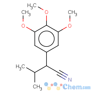 CAS No:36622-33-0 Benzeneacetonitrile,3,4,5-trimethoxy-a-(1-methylethyl)-