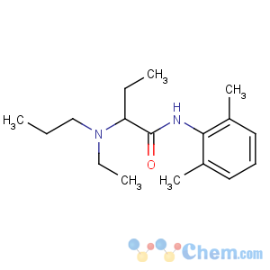 CAS No:36637-18-0 N-(2,6-dimethylphenyl)-2-[ethyl(propyl)amino]butanamide