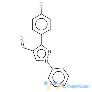 CAS No:36663-00-0 3-(4-Chloro-phenyl)-1-phenyl-1H-pyrazole-4-carbaldehyde
