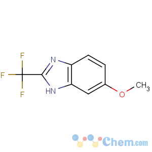 CAS No:3671-65-6 6-methoxy-2-(trifluoromethyl)-1H-benzimidazole