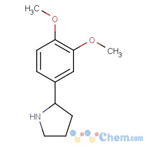 CAS No:367281-00-3 2-(3,4-dimethoxyphenyl)pyrrolidine