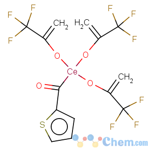 CAS No:36733-44-5 Cerium,tetrakis[4,4,4-trifluoro-1-(2-thienyl)-1,3-butanedionato-O,O']-,(SA-8-11'22'2''2'''1''1''')- (9CI)