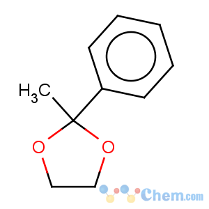 CAS No:3674-77-9 1,3-Dioxolane,2-methyl-2-phenyl-(6CI,7CI,8CI,9CI)