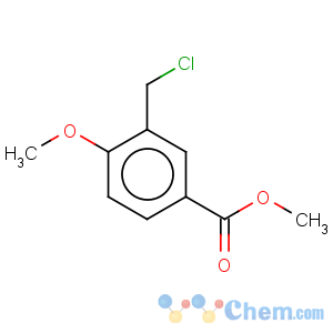 CAS No:36755-02-9 Benzoic acid,3-(chloromethyl)-4-methoxy-, methyl ester