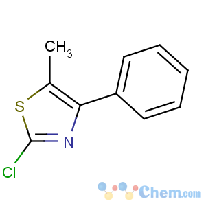 CAS No:36770-74-8 2-chloro-5-methyl-4-phenyl-1,3-thiazole