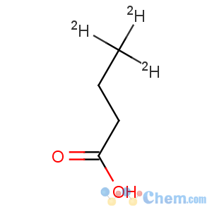 CAS No:36789-14-7 Butanoic-4,4,4-d3 acid(9CI)
