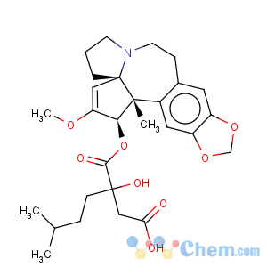 CAS No:36804-95-2 Cephalotaxine,3-[4-methyl (2R)-2-hydroxy-2-(3-methylbutyl)butanedioate]