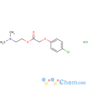 CAS No:3685-84-5 2-(dimethylamino)ethyl 2-(4-chlorophenoxy)acetate