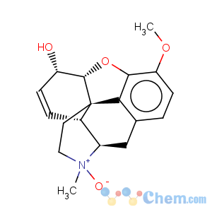 CAS No:3688-65-1 Morphinan-6-ol,7,8-didehydro-4,5-epoxy-3-methoxy-17-methyl-, 17-oxide, (5a,6a)-