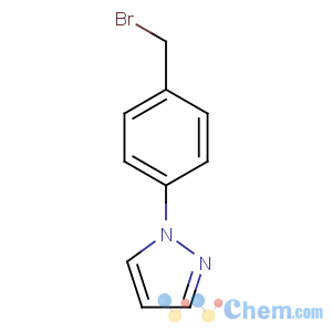 CAS No:368869-85-6 1-[4-(bromomethyl)phenyl]pyrazole