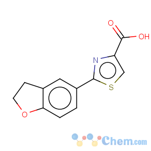 CAS No:368869-97-0 4-Thiazolecarboxylicacid, 2-(2,3-dihydro-5-benzofuranyl)-