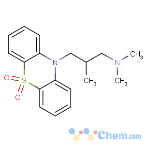 CAS No:3689-50-7 3-(5,5-dioxophenothiazin-10-yl)-N,N,2-trimethylpropan-1-amine