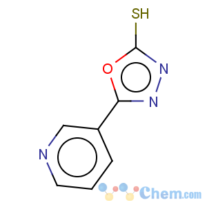 CAS No:3690-46-8 1,3,4-Oxadiazole-2(3H)-thione,5-(3-pyridinyl)-