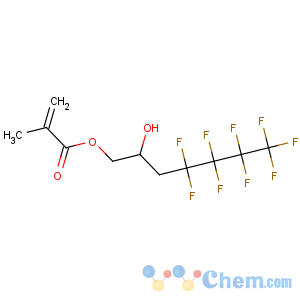 CAS No:36915-03-4 (4,4,5,5,6,6,7,7,7-nonafluoro-2-hydroxyheptyl) 2-methylprop-2-enoate