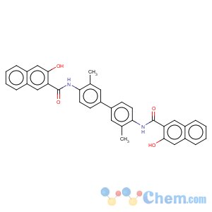 CAS No:3692-05-5 n,n'-(3,3'-dimethyl[1,1'-biphenyl]-4,4'-diyl)bis(3-hydroxynaphthalene-2-carboxamide)