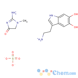 CAS No:36928-25-3 2-(5,<br />6-dihydroxy-1H-indol-3-yl)ethylazanium