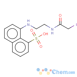 CAS No:36930-64-0 1-Naphthalenesulfonicacid, 8-[[2-[(2-iodoacetyl)amino]ethyl]amino]-