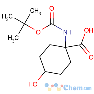 CAS No:369403-08-7 4-hydroxy-1-[(2-methylpropan-2-yl)oxycarbonylamino]cyclohexane-1-<br />carboxylic acid