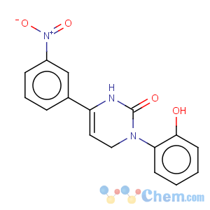 CAS No:36945-98-9 2(1H)-Pyrimidinone,3,6-dihydro-1-(2-hydroxyphenyl)-4-(3-nitrophenyl)-