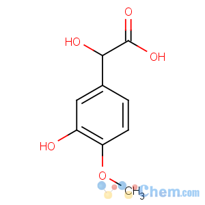 CAS No:3695-24-7 2-hydroxy-2-(3-hydroxy-4-methoxyphenyl)acetic acid