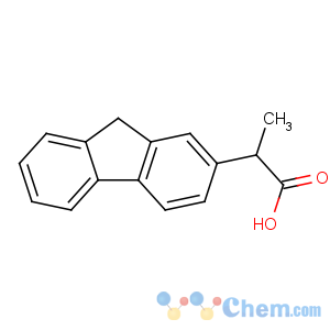CAS No:36950-96-6 2-(9H-fluoren-2-yl)propanoic acid