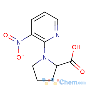 CAS No:36976-98-4 1-(3-nitropyridin-2-yl)pyrrolidine-2-carboxylic acid