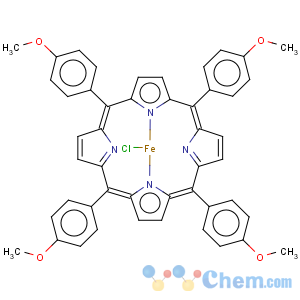 CAS No:36995-20-7 Iron,chloro[5,10,15,20-tetrakis(4-methoxyphenyl)-21H,23H-porphinato(2-)-kN21,kN22,kN23,kN24]-, (SP-5-12)-