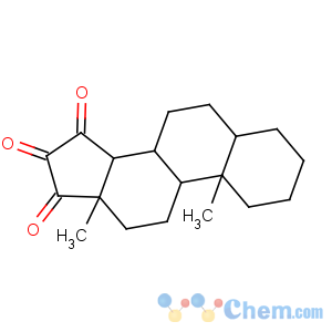 CAS No:37-82-1 (8R,9S,10S,13S,14S)-10,13-dimethyl-1,2,3,4,5,6,7,8,9,11,12,<br />14-dodecahydrocyclopenta[a]phenanthrene-15,16,17-trione