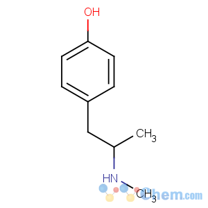 CAS No:370-14-9 4-[2-(methylamino)propyl]phenol