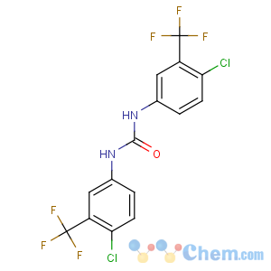 CAS No:370-50-3 Urea,N,N'-bis[4-chloro-3-(trifluoromethyl)phenyl]-