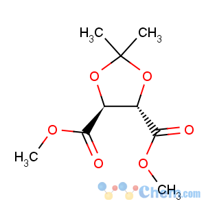 CAS No:37031-30-4 1,3-Dioxolane-4,5-dicarboxylicacid, 2,2-dimethyl-, 4,5-dimethyl ester, (4S,5S)-