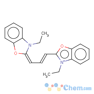 CAS No:37069-75-3 Benzoxazolium,3-ethyl-2-[3-(3-ethyl-2(3H)-benzoxazolylidene)-1-propen-1-yl]-