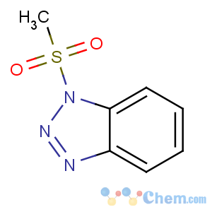 CAS No:37073-15-7 1-methylsulfonylbenzotriazole