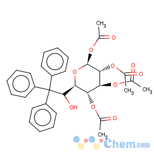 CAS No:37074-90-1 1,2,3,4-Tetra-O-acetyl-6-O-triphenylmethyl-beta-D-glucopyranose