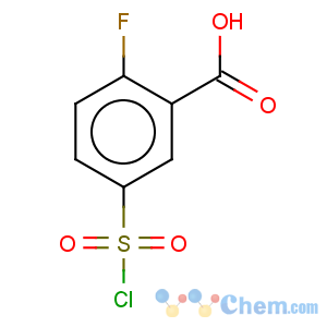 CAS No:37098-75-2 5-(chlorosulphonyl)-2-fluorobenzoic acid