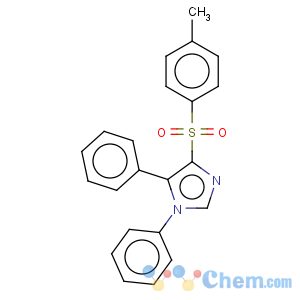 CAS No:37118-25-5 1H-Imidazole,4-[(4-methylphenyl)sulfonyl]-1,5-diphenyl-