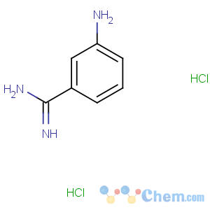 CAS No:37132-68-6 Benzenecarboximidamide,3-amino-, hydrochloride (1:2)