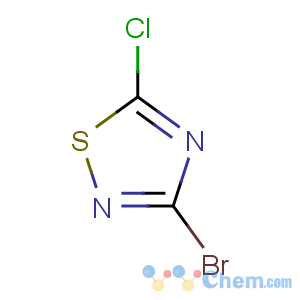CAS No:37159-60-7 3-bromo-5-chloro-1,2,4-thiadiazole