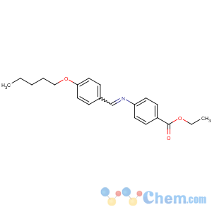 CAS No:37168-42-6 ethyl 4-[(4-pentoxyphenyl)methylideneamino]benzoate