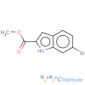 CAS No:372089-59-3 1H-Indole-2-carboxylicacid, 6-bromo-, methyl ester