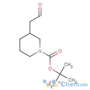 CAS No:372159-76-7 3-(2-oxo-ethyl)-piperidine-1-carboxylic acid tert-butyl ester