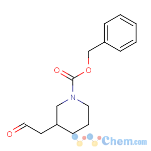 CAS No:372159-77-8 benzyl 3-(2-oxoethyl)piperidine-1-carboxylate