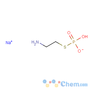 CAS No:3724-89-8 Ethanethiol, 2-amino-,1-(dihydrogen phosphate), sodium salt (1:1)
