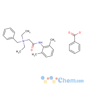 CAS No:3734-33-6 benzyl-[2-(2,6-dimethylanilino)-2-oxoethyl]-diethylazanium