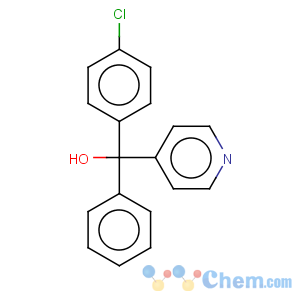 CAS No:3737-16-4 4-Pyridinemethanol, a-(4-chlorophenyl)-a-phenyl-