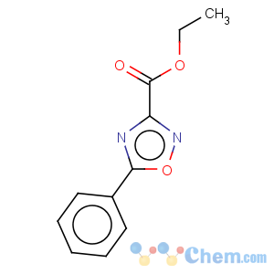 CAS No:37384-62-6 1,2,4-Oxadiazole-3-carboxylicacid, 5-phenyl-, ethyl ester