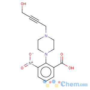 CAS No:374063-97-5 Benzoic acid,2-[4-(4-hydroxy-2-butyn-1-yl)-1-piperazinyl]-3-nitro-